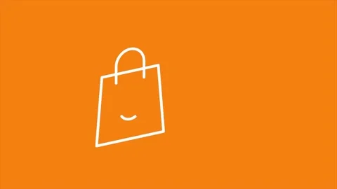 Supermarket Logo Motion Stock Footage 143638411