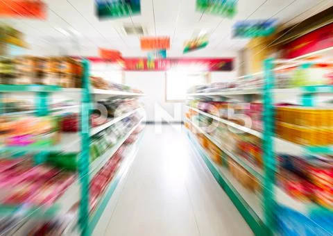 At the supermarket Stock Photos