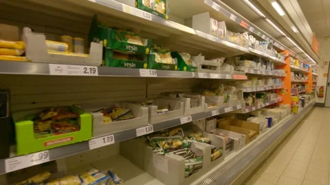 Supermarket POV 2 Stock Footage 240623430
