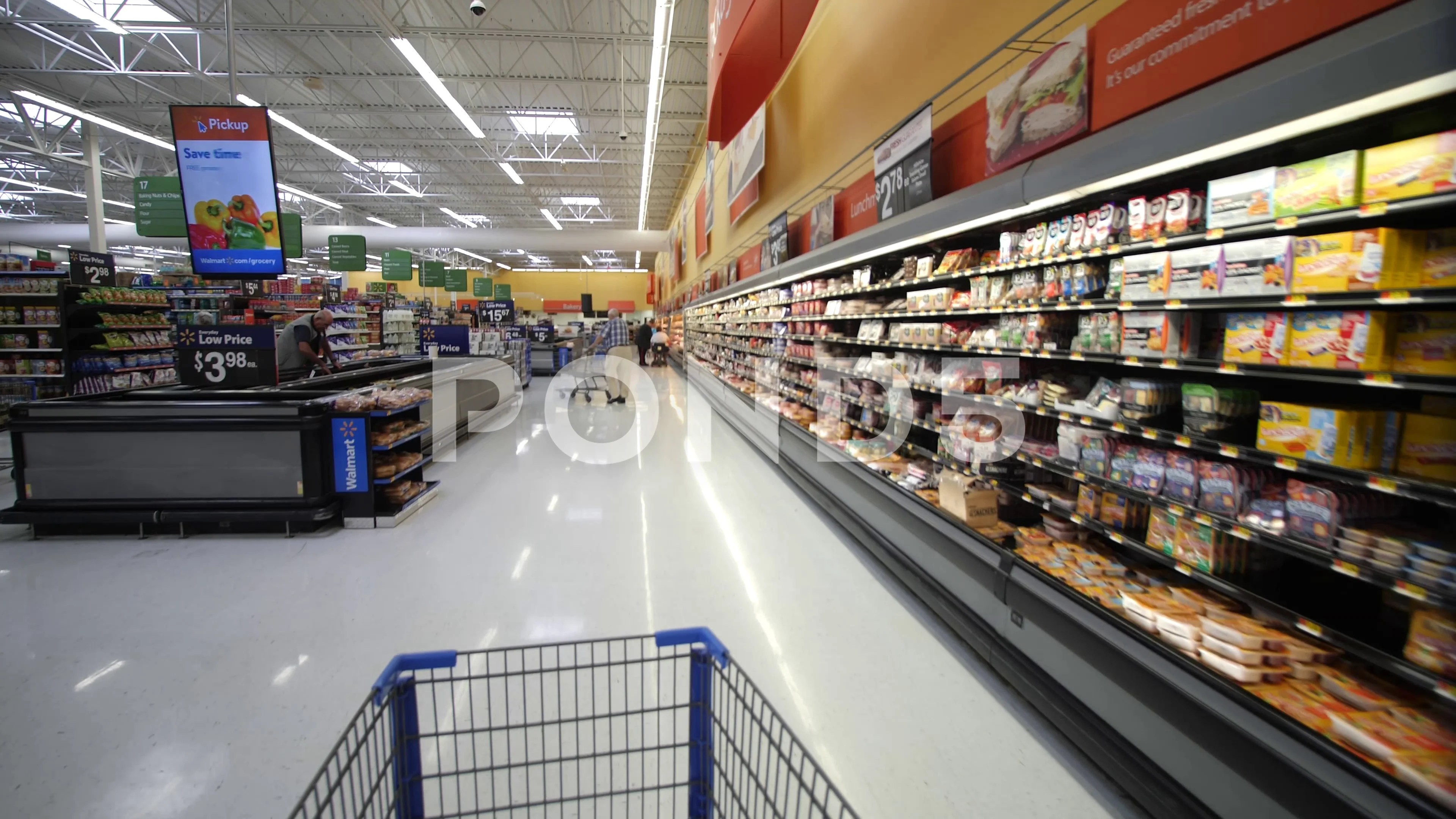 Interior walmart store in miami hi-res stock photography and