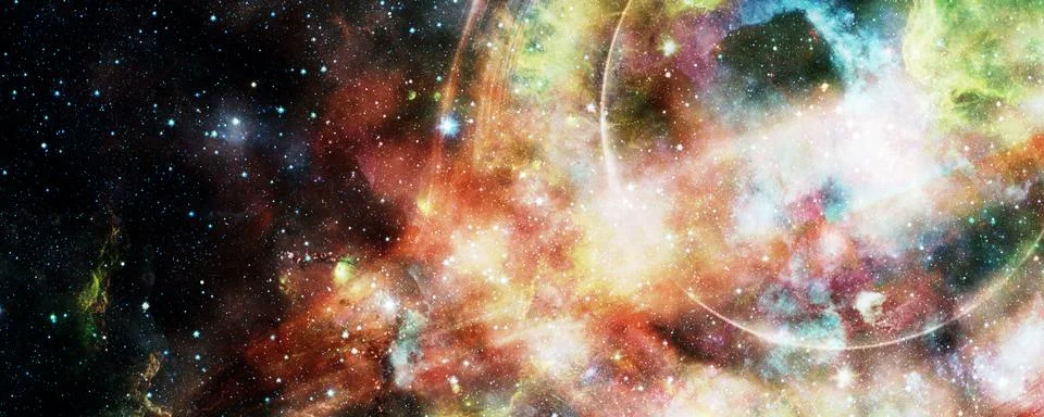 Supermassive black hole. Elements of this image furnished by NASA Stock Photos