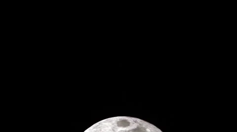 Supermoon Close Up 2 Stock Footage 32169157