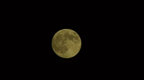 Supermoon Stock Footage 25039683