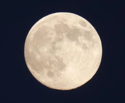 Supermoon Full Moon Stock Photos