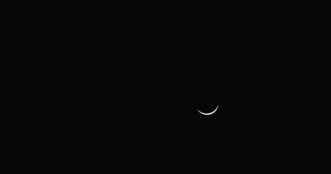 Supernatural Event Of Total Solar Eclipse. Stock Footage 276739583