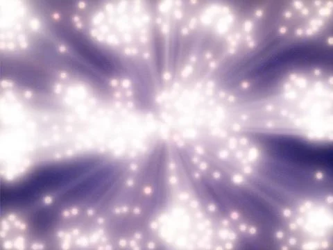 Supernova blast in space illustration backdrop Stock Illustration