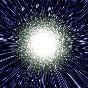 Supernova explosion, artwork Illustrazione stock