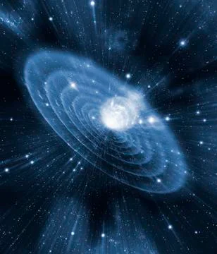 Supernova explosion, artwork Illustrazione stock