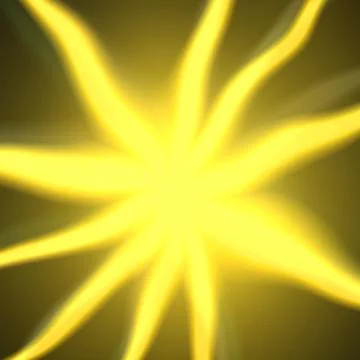 Supernova explosion. Blurred rays in space, huge energy release. Vivid colors Illustration