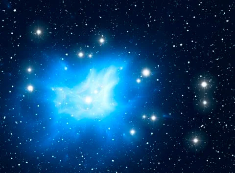 Supernova explosion Stock Illustration