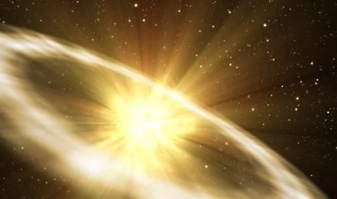 Supernova Explosion Stock Illustration