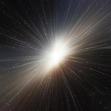 Supernova explosion in Space イラスト素材