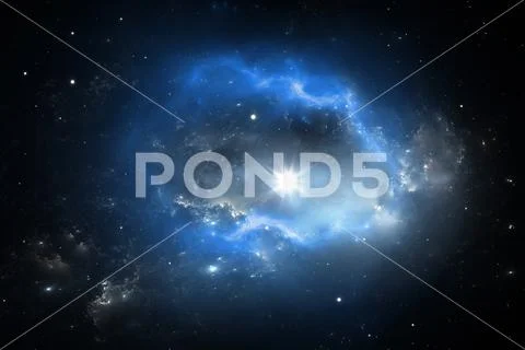 Supernova explosion in the Universe. The spectacular explosion of a star Stock Illustrationen