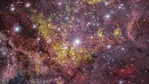 Supernova with glowing nebula. Elements of this image furnished by NASA Stock Photos