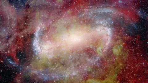 Supernova with glowing nebula. Elements of this image furnished by NASA Stock Photos