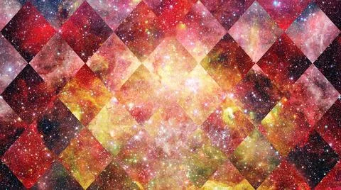 Supernova with glowing nebula. Elements of this image furnished by NASA Un... 스톡 사진