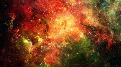 Supernova with glowing nebula. Elements of this image furnished by NASA Su... 스톡 사진