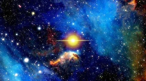 Supernova in outer space Stock Footage 42841233