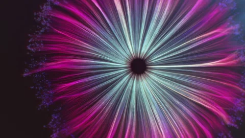 Supernova Quantum Computing Center Data Network Stock Footage 336780375