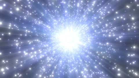Supernova Sparkle Star Explosion in Deep Outer Space Nebula Galaxy Vidéo 166548247