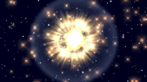 Supernova star Stock Footage 24832371