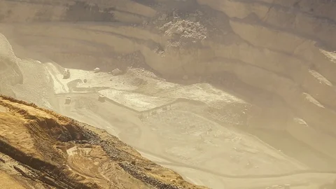 Superpit bottom Stock Footage 101210595