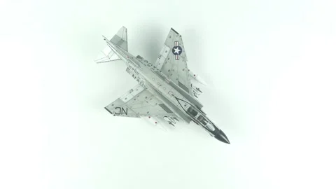 Supersonic Interceptor Fighter McDonnell Douglas F-4 Phantom II. Stock Footage 314597249