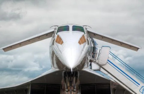 Supersonic jet plane Stock Photos