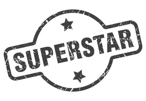 Superstar sign Stock Illustration