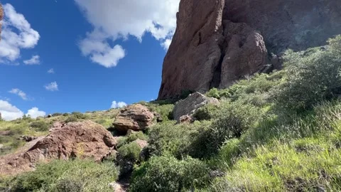 Superstition Mountains East Phoenix Stock Footage 269718432