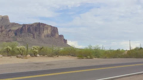 Superstition Mountains Vídeo Stock 342299511