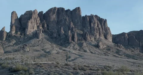 Superstitions mountains Stock Footage 166078369