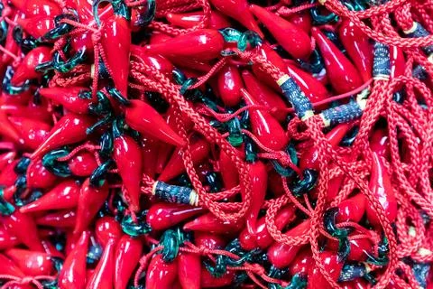 Superstitious objects typical of Naples, Italy Stock Photos