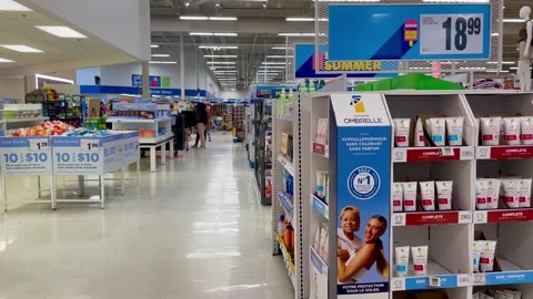 Superstore Supermarket Video stock 245224111