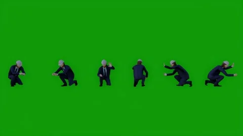 Supervising engineer on green screen checking and measuring the project with six 스톡 동영상 204792928