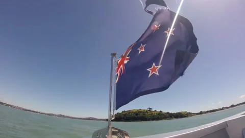 SuperYacht bow Stock Footage 170863846