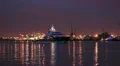 SuperYacht (M/Y) Serene - Night HD Footage