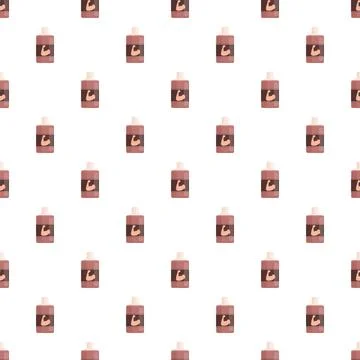 Supplement bottle pattern representing strength and fitness nutrition Stock Illustration