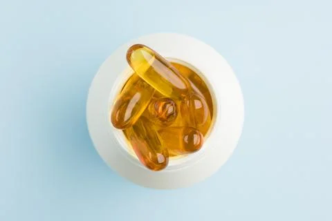 Supplement pills Foto stock