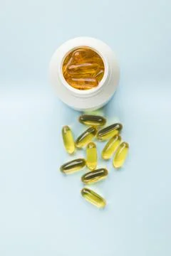 Supplement pills Stock Photos