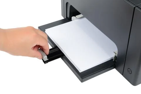 Supplements the A4 paper Foto stock