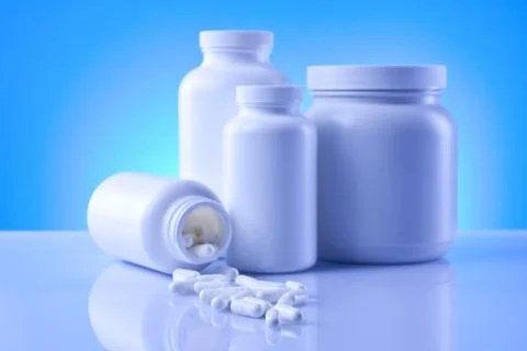 Supplements science Stock Photos