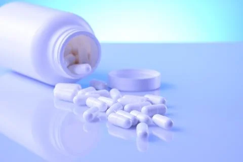 Supplements science Stock Photos