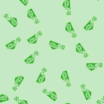 Supply air ventilation glyph vector seamless pattern Illustrazione stock