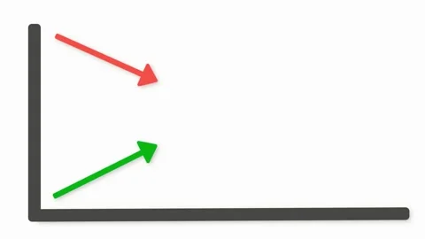 Supply and Demand Graph Intersection Animation Stock Footage 319962969