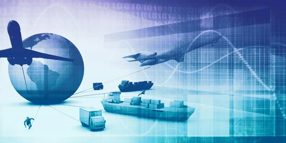 Supply Chain Analytics イラスト素材