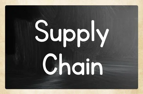 Supply chain concept Stock Photos