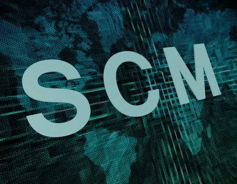 Supply Chain Management Stock Illustration