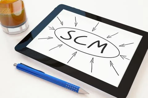 Supply Chain Management Stock Illustration