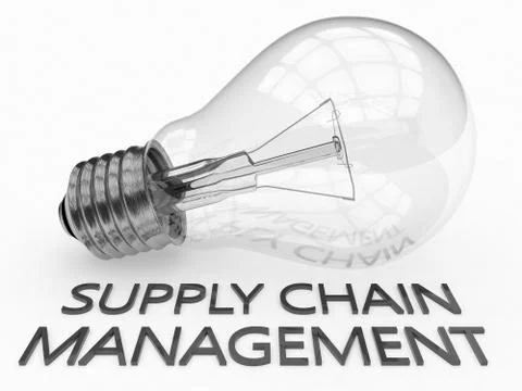 Supply Chain Management Stock Illustration